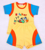 Bán buôn bộ quần áo cộc Pencil bé trai