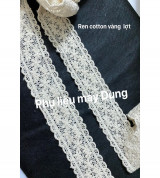 ren cotton tồn kho bảng 4cm hoa văn