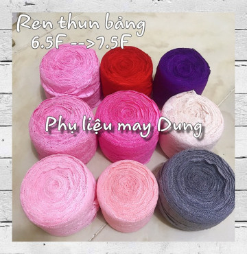 Ren thun tồn kho bảng 6.5F--> 7.5F: giá bán 1 mét