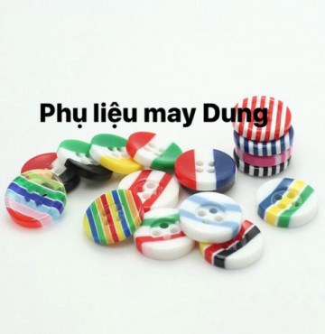 Thanh lý Nút sơmi cầu vồng size 10mm