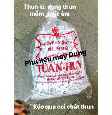 Thanh lý thun mềm luồn quần áo: thun bán kí