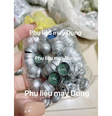 Thanh lý nút bọc vải nút dâu bịch 50 nút