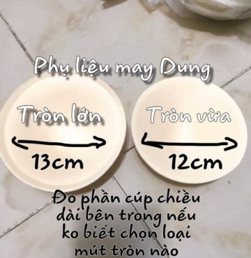 Thanh lý Mút độn ngực tròn