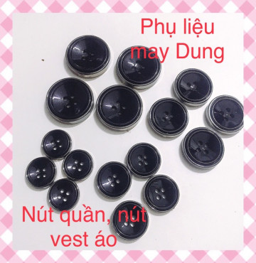 Cúc áo vest kiểu, cúc quần tồn kho