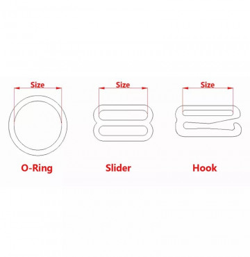 Thanh lý khoen kim loại tander áo bảng 5mm