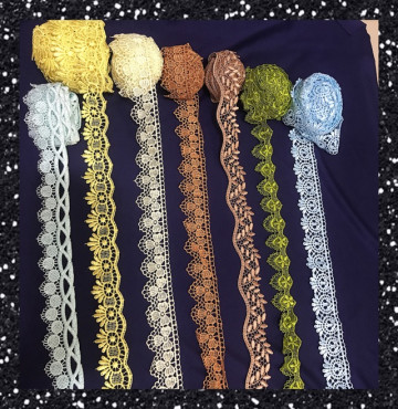 Thanh lý Ren chỉ may viền bảng 2F5, 3F, 3F5