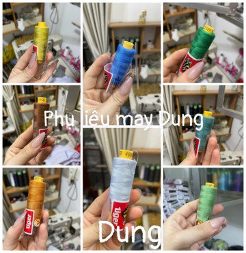 chỉ may tồn kho tiger nhí ống 400m bảng 5