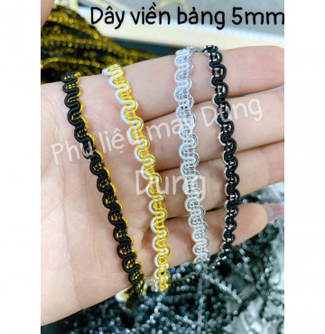 dây viền ren tồn kho bảng 5mm