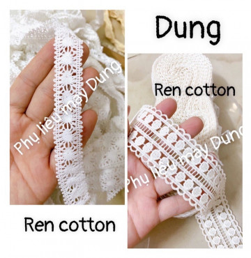 Thanh lý ren cotton M1, M2