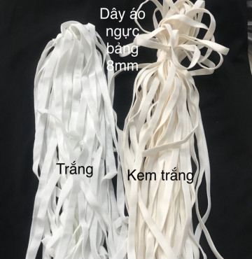 chun tồn kho may dây áo ngực bảng 8mm giá 1 bó 18m