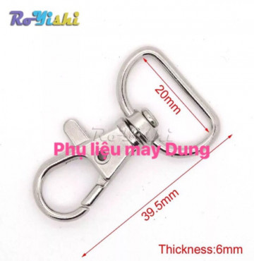 Móc khoá càng cua tồn kho bảng 2cm