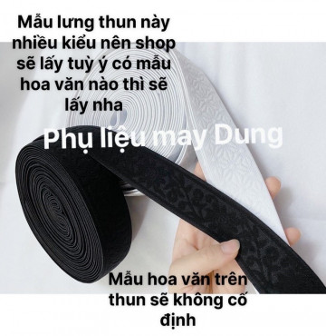 Thun lưng váy, lưng quần nổi tồn kho bảng 4cm
