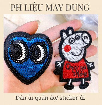 Thanh lý Dán ủi quần áo, phụ kiện