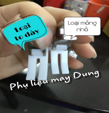 Chân vịt mủ trắng may vải da, vải thun máy Công nghiệp
