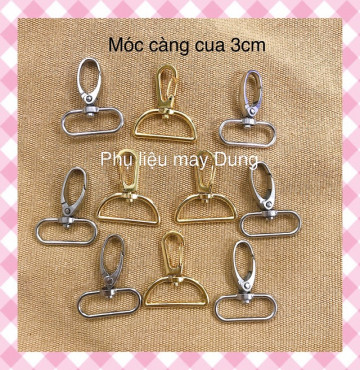 Móc khoá càng cua tồn kho bảng 3F (3cm)