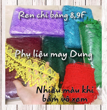 Ren chỉ tồn kho bảng 8,9F nhiều màu