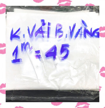 Thanh lý Keo Vải mềm làm cổ áo, lưng quần tây: giá 1 mét