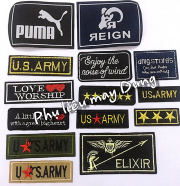 Thanh lý Dán ủi huy hiệu dài