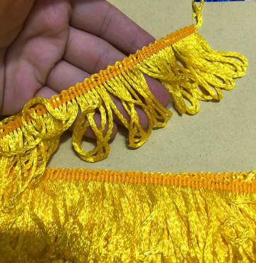 Thanh lý Dây viền tua rua bảng 5F (5cm)