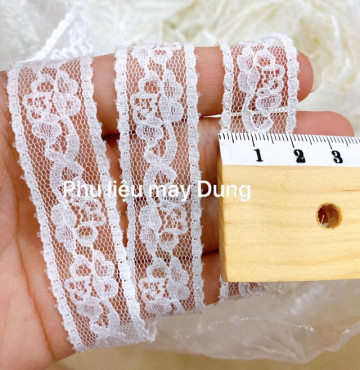 Thanh lý Ren lưới mỏng bảng 2cm