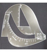 Thước vẽ đầu tay áo vest