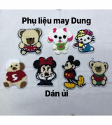 Thanh lý Dán ủi hình động vật