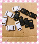 Khoá paracord tồn kho nhỏ dài 3.5cm rộng 1cm móc vòng tay, dây đai