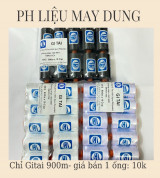 chỉ may tồn kho Gitai ống 900 mét bán lẻ 1 ống