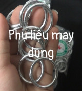 Thanh lý Khoen màn nhôm size 2cm 1 bịch- 50 cái