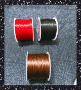 Thanh lý Thun lụa xỏ vòng tay 3 màu: 1 cuộn 50 mét