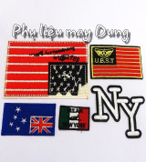 Thanh lý Dán ủi quần áo lá cờ