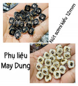 nút sơmi tồn kho kiểu 12mm 2 lỗ