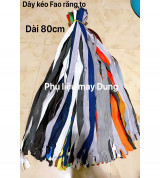 dây kéo tồn kho răng to dài 80cm