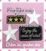 Loại 10 Dán ủi ngôi sao và chữ tồn kho