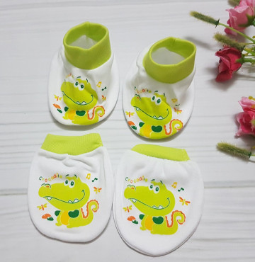 Bao Tay + Chân Kerokid Cho Bé Sơ Sinh Chất Cotton - Họa Tiết Đa Dạng