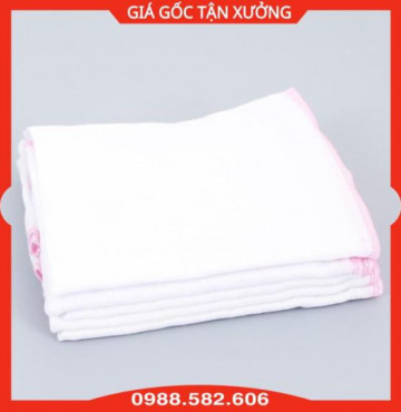 Combo 2 Gói Khăn Sữa Xô Loại 2 Lớp Siêu Thấm, Khăn Sữa Cho Bé Sơ Sinh