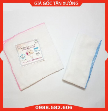Khăn Tắm Xô 4 Lớp Siêu Thấm Cho Bé Sơ Sinh