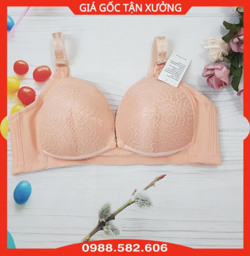 Áo Lót Thái Lan Có Đệm Cho Mẹ Bầu Và Sau Sinh, Có Cúc Giữa Tiện Lợ