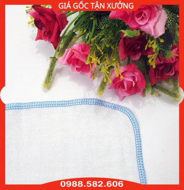 [SET 10 CHIẾC] Khăn Sữa 2 Lớp Siêu Thấm - Khăn Sữa Xô Cho Bé