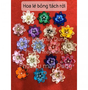 Thanh lý hoa trang trí quần áo tách rời