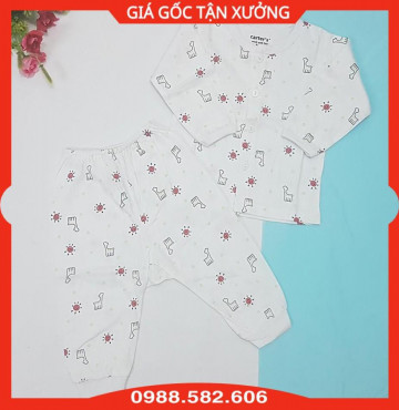 Combo 3 Bộ Quần Áo Dài Tay Cho Bé Carter In Hình (Màu Sắc Lựa Chọn Theo Giới Tính)