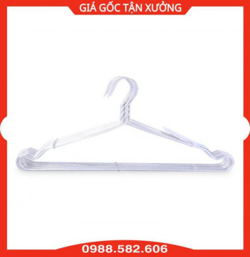 Mắc Nhôm Phơi Quần Áo Dành Cho Bé Sơ Sinh (SET 10 CHIẾC)