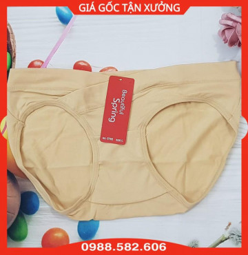 Quần Lót Bầu Cạp Chéo Mềm Mịn Co Giãn Thích Hợp Cho Mẹ Bầu Và Sau Sinh Dưới 65kg