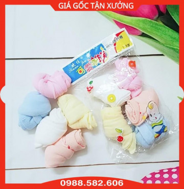 Gói 5 Đôi Tất Kẹo Mềm Mại Cho Bé
