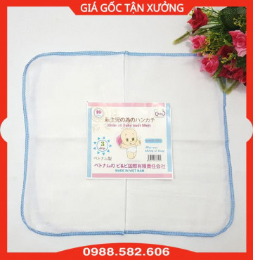 [SET 10 CHIẾC] Khăn Sữa 3 Lớp Siêu Thấm, Siêu Mềm, Khăn Sữa Xô Cho Bé