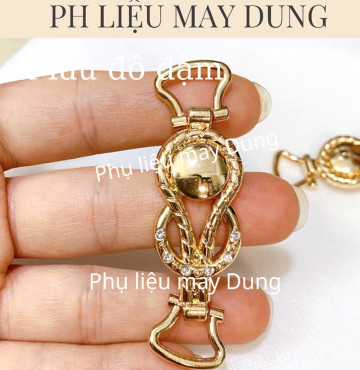 Thanh lý khoen trang trí áo màu gold
