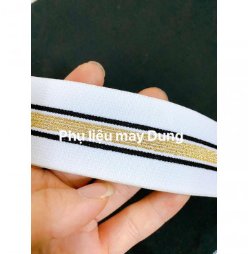 Thanh lý chun lưng nổi làm kiểu quần áo bảng 4cm