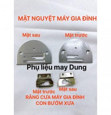 Mặt nguyệt răng cưa máy con bướm gia đình