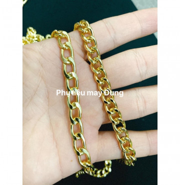 Thanh lý Dây xích vàng bảng nhỏ lớn