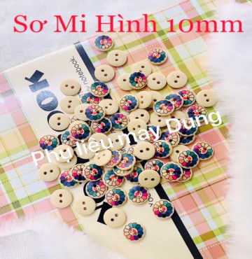 Nút tồn kho 4 kiểu đủ hình size 10mm bịch 120 nút
